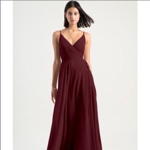 Jenny Yoo James Maxi Wrap Dress